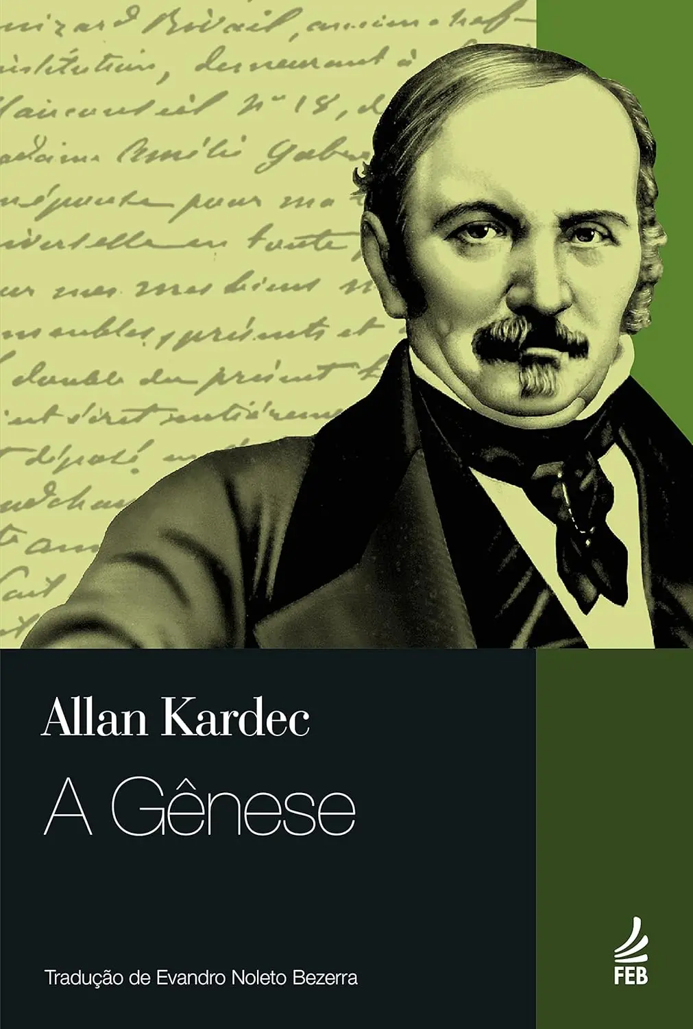 Capa do livro A Gênese de Allan Kardec